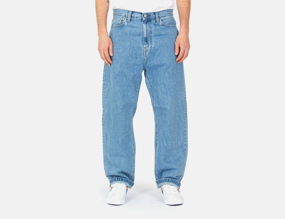 Carhartt WIP Landon Pant - Blue Heavy Stone Washed Blau Bild 1