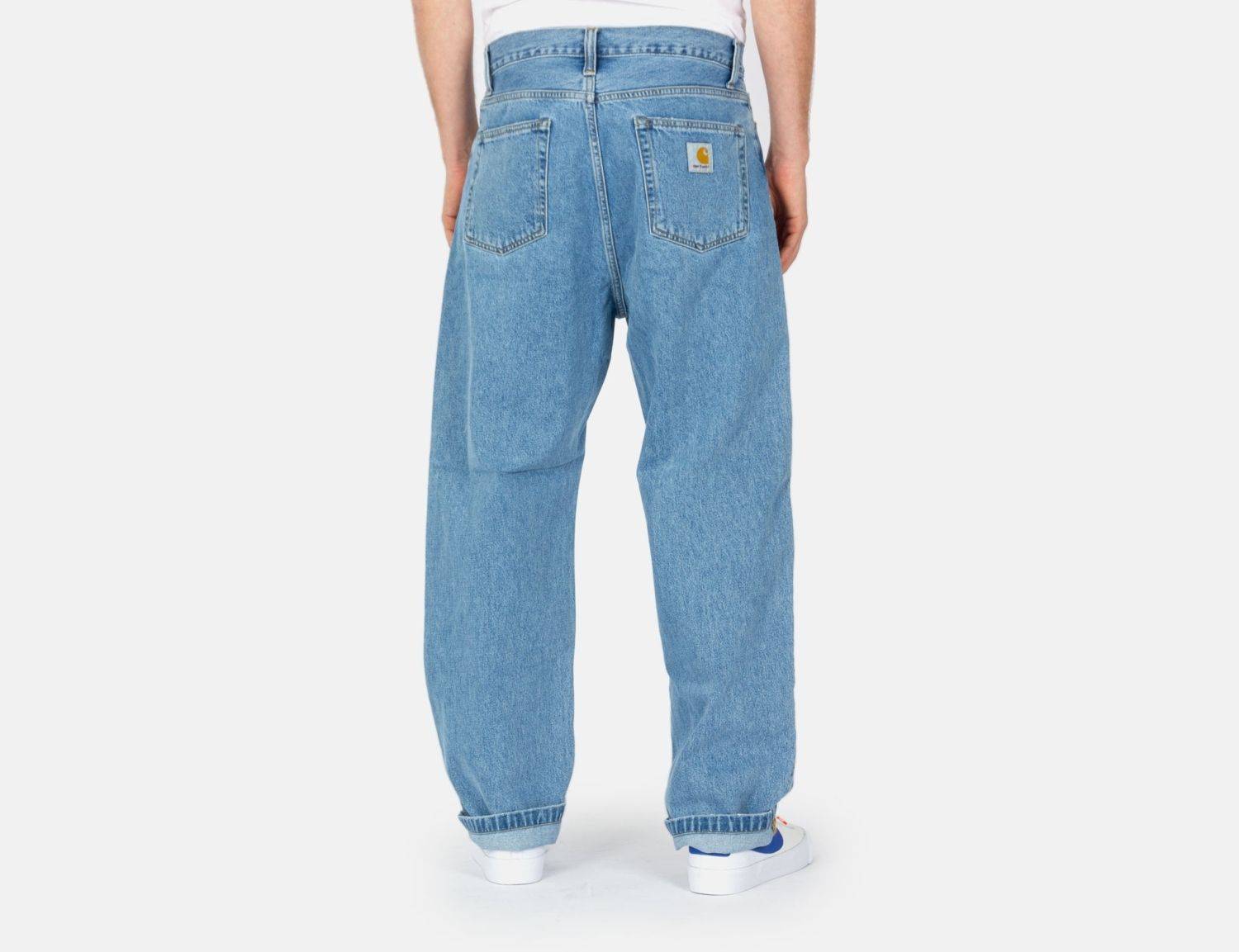 Carhartt WIP Landon Pant - Blue Heavy Stone Washed Bild 3
