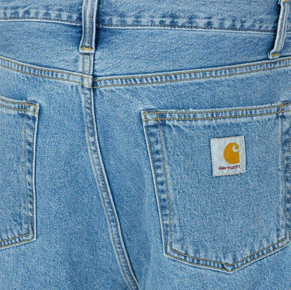 Carhartt WIP Landon Pant - Blue Heavy Stone Washed Blau Bild 4