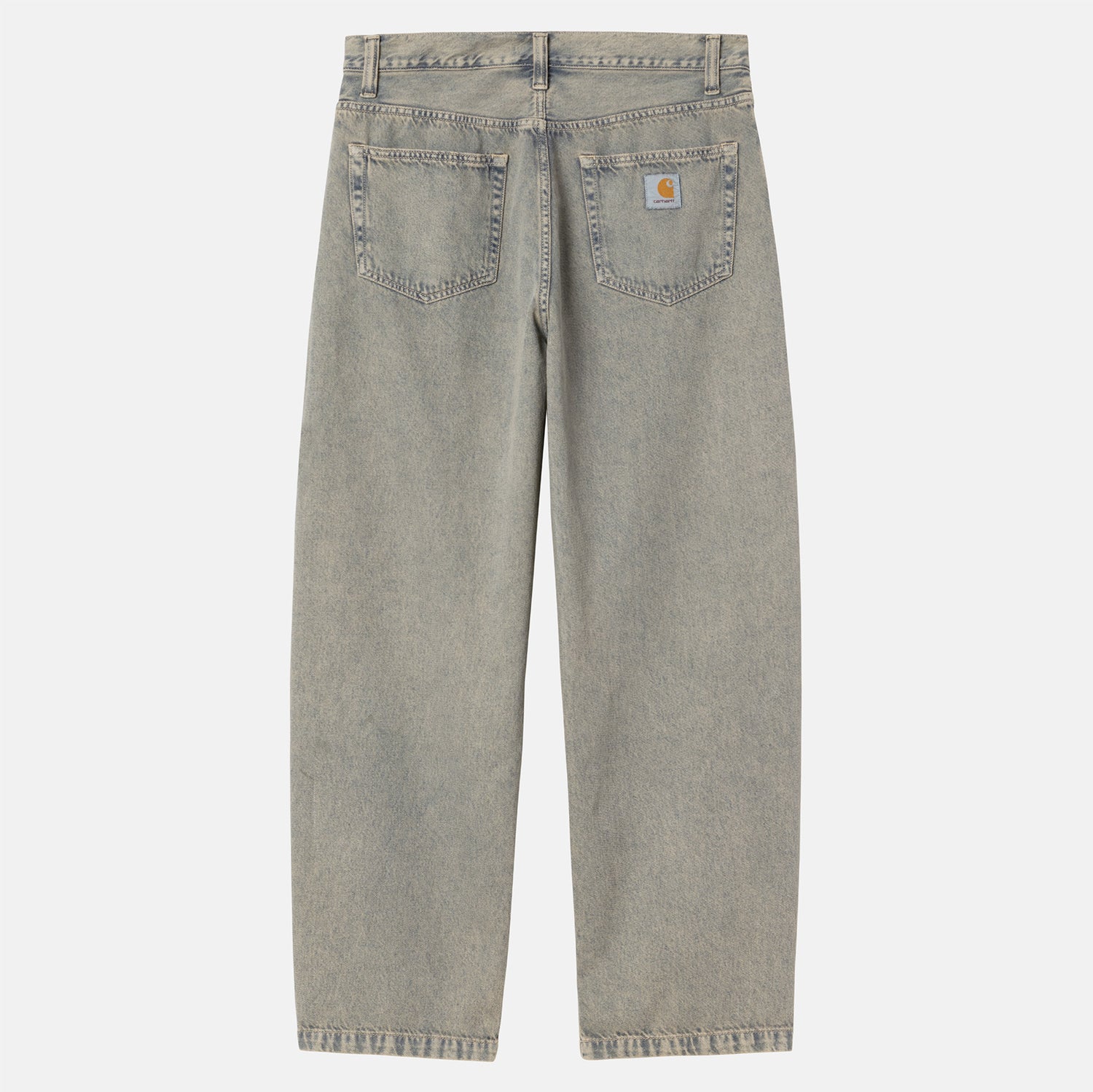 Carhartt WIP Landon Pant - Blue / Leather Garment Dyed Grau Bild 1
