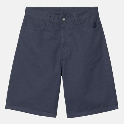 Carhartt WIP Landon Short - Dusky Blue Garment Dyed Blau Bild 1
