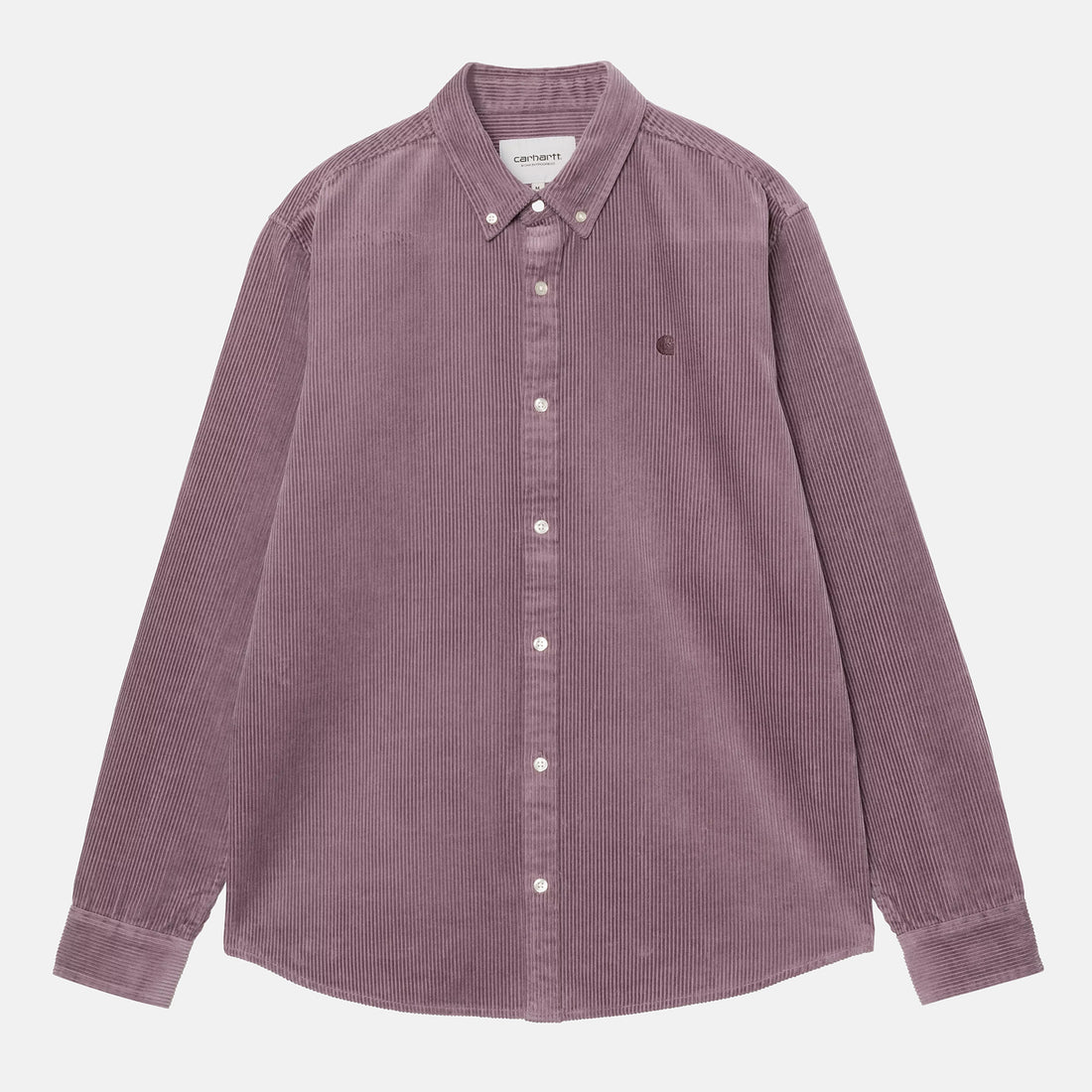 Carhartt WIP Madison Cord Hemd - Phlox Lila Bild 1