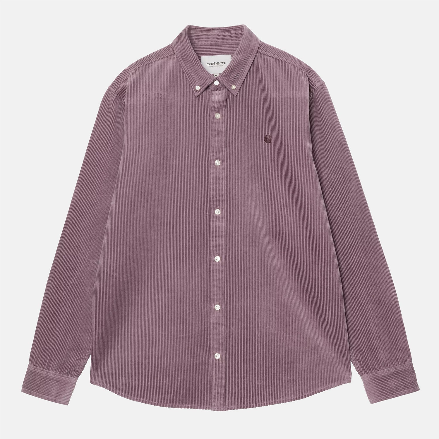 Carhartt WIP Madison Cord Hemd - Phlox Lila Bild 1