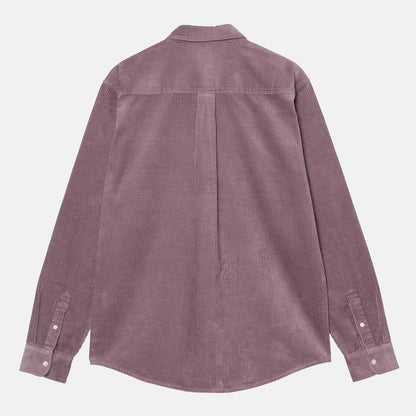 Carhartt WIP Madison Cord Hemd - Phlox Lila Bild 2