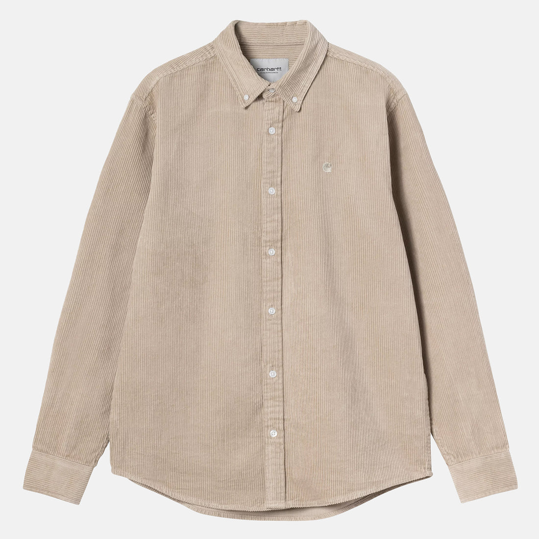 Carhartt WIP Madison Cord Hemd - Wall Braun Bild 1