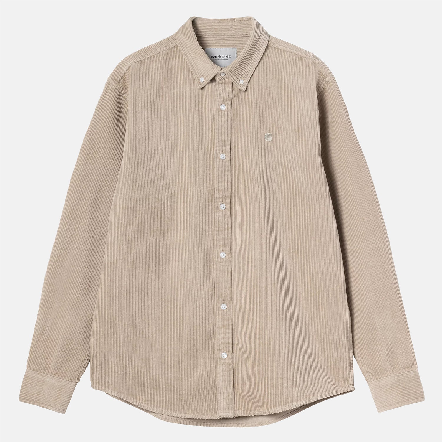 Carhartt WIP Madison Cord Hemd - Wall Braun Bild 1