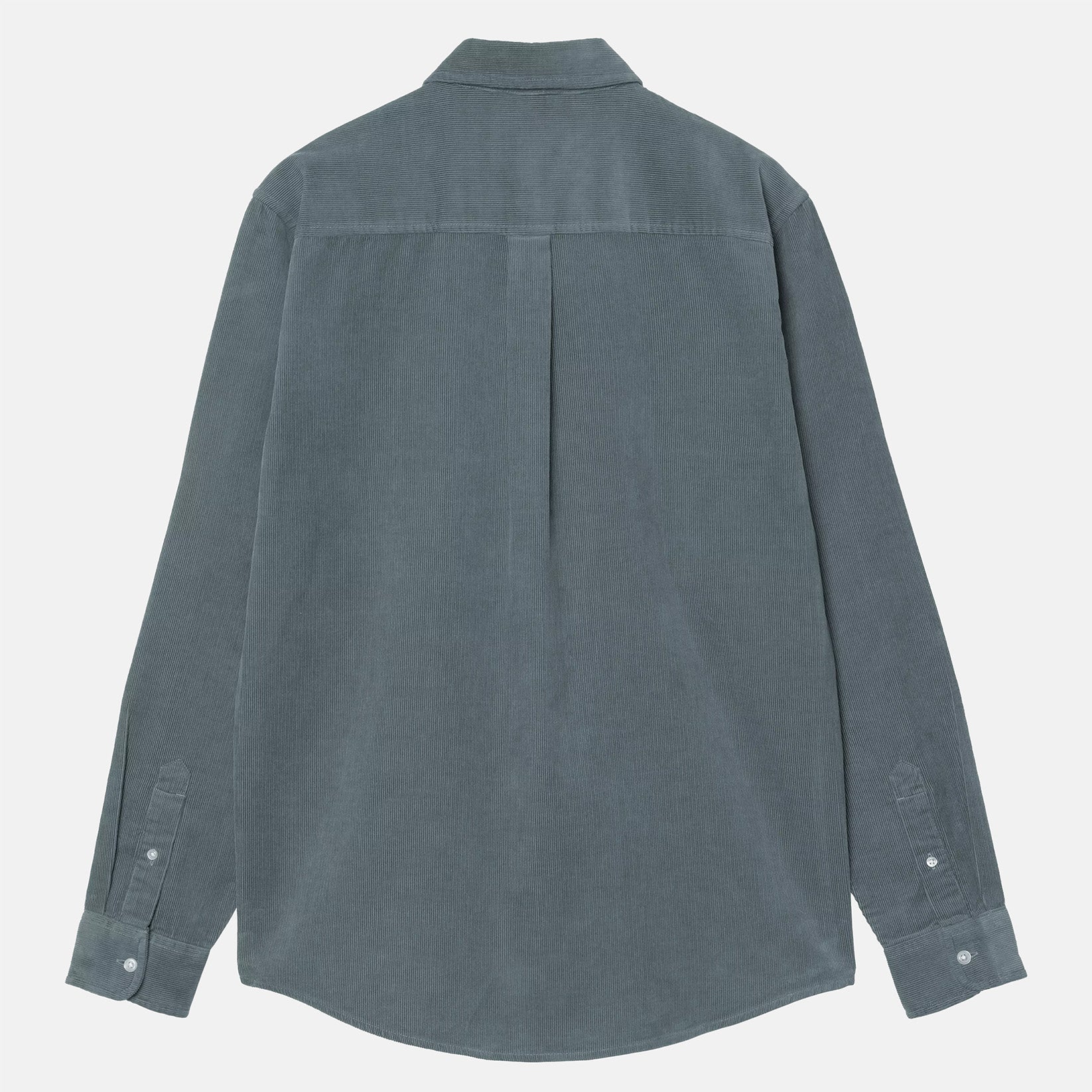 Carhartt WIP Madison Fine Cord Hemd - Cozy Blue Blau Bild 2