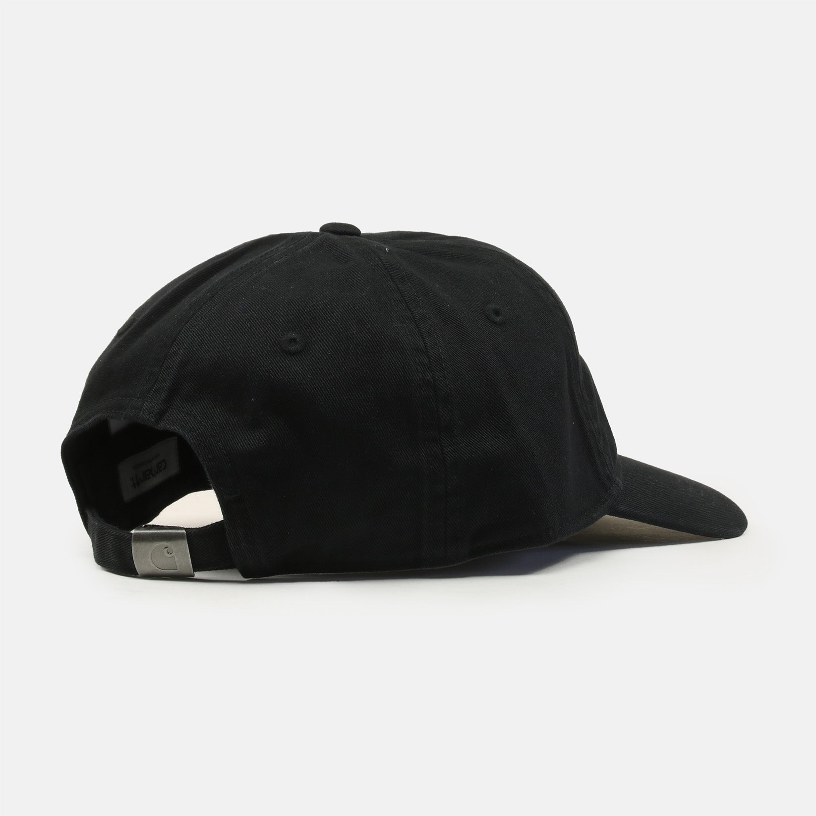 Carhartt WIP Madison Logo Cap - Black / White Schwarz Bild 3