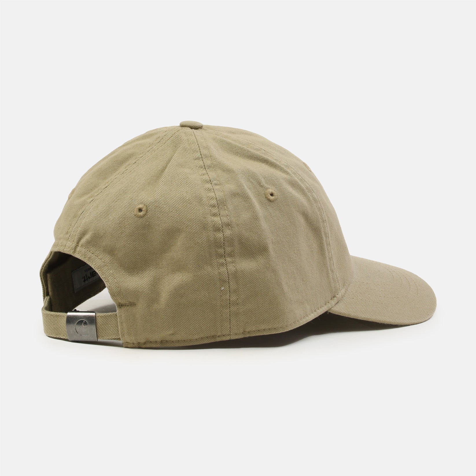 Carhartt WIP Madison Logo Cap - Leather / White Bild 3