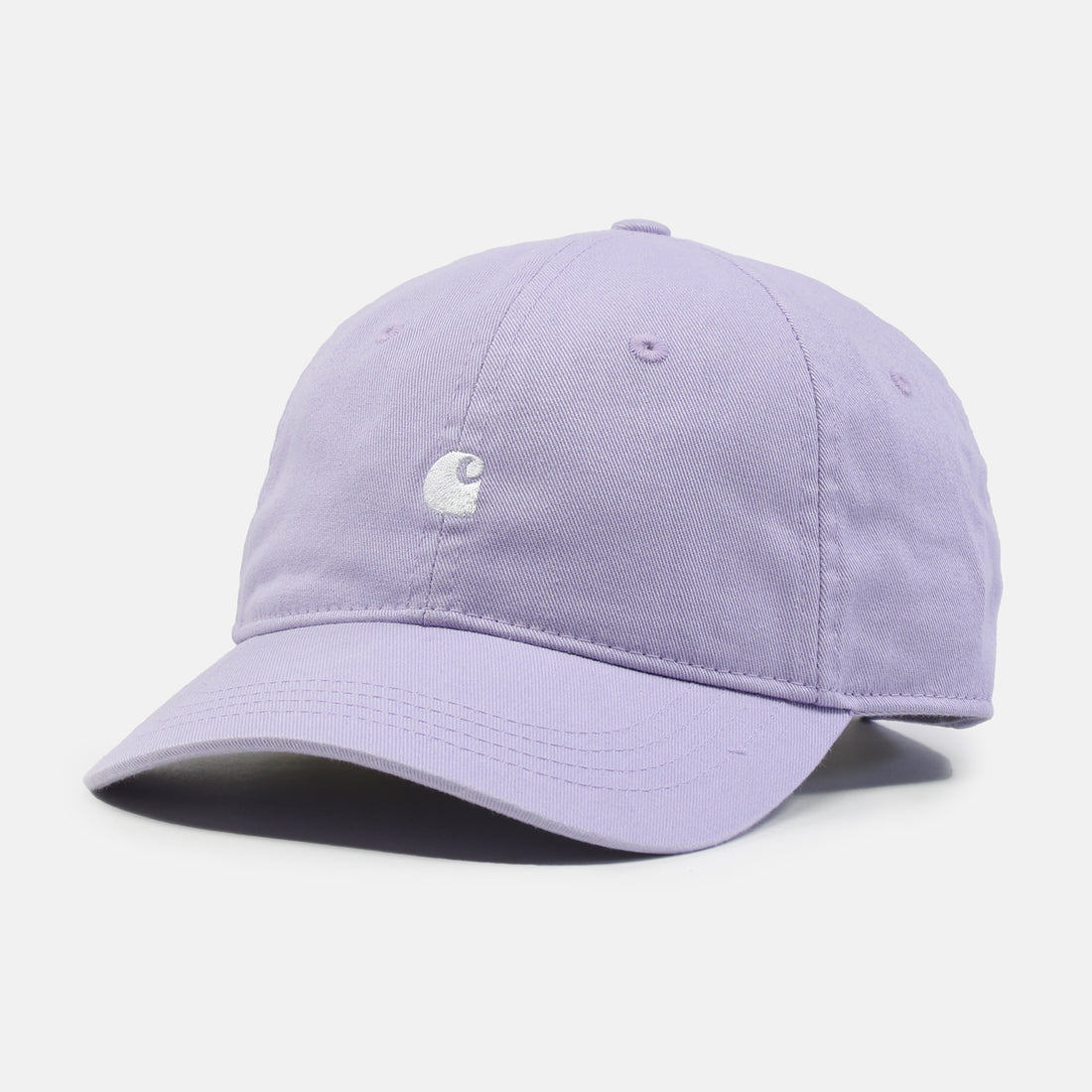 Carhartt WIP Madison Logo Cap - Pink Fog / White Pink Bild 1