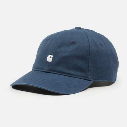 Carhartt WIP Madison Logo Cap - Positano / Wax Blau Bild 1
