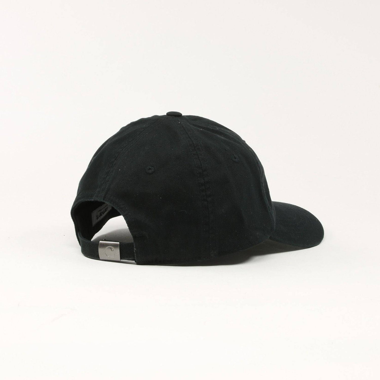Carhartt WIP Madison Logo Dad Cap - Black / White Bild 3