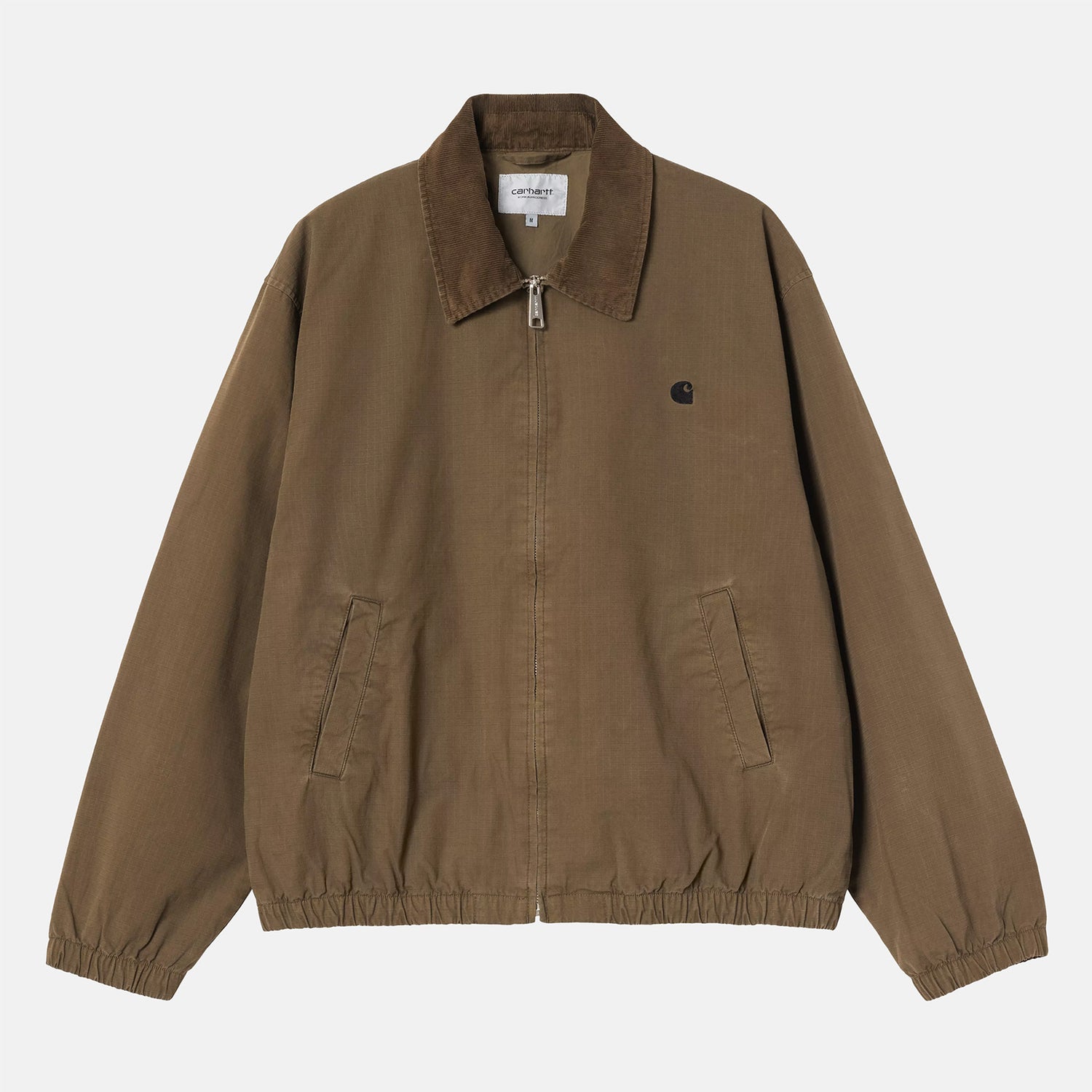 Carhartt WIP Madison Ripstop Jacke - Dark Beech / Black Grün Bild 1