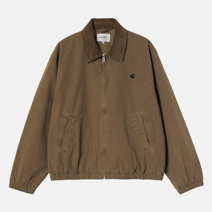 Carhartt WIP Madison Ripstop Jacke - Dark Beech / Black Grün Bild 1