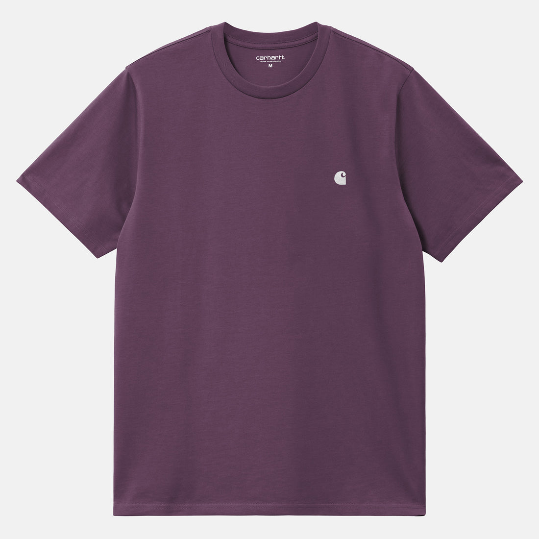 Carhartt WIP Madison T-Shirt - Huckleberry / White Lila Bild 1