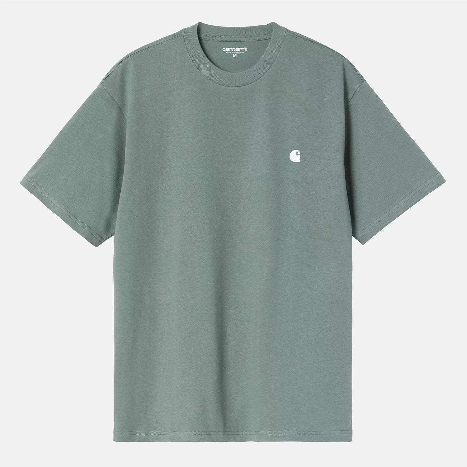 Carhartt WIP Madison T-Shirt - Shady Green / White Grün Bild 1