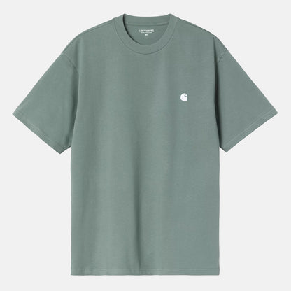 Carhartt WIP Madison T-Shirt - Shady Green / White Grün Bild 1