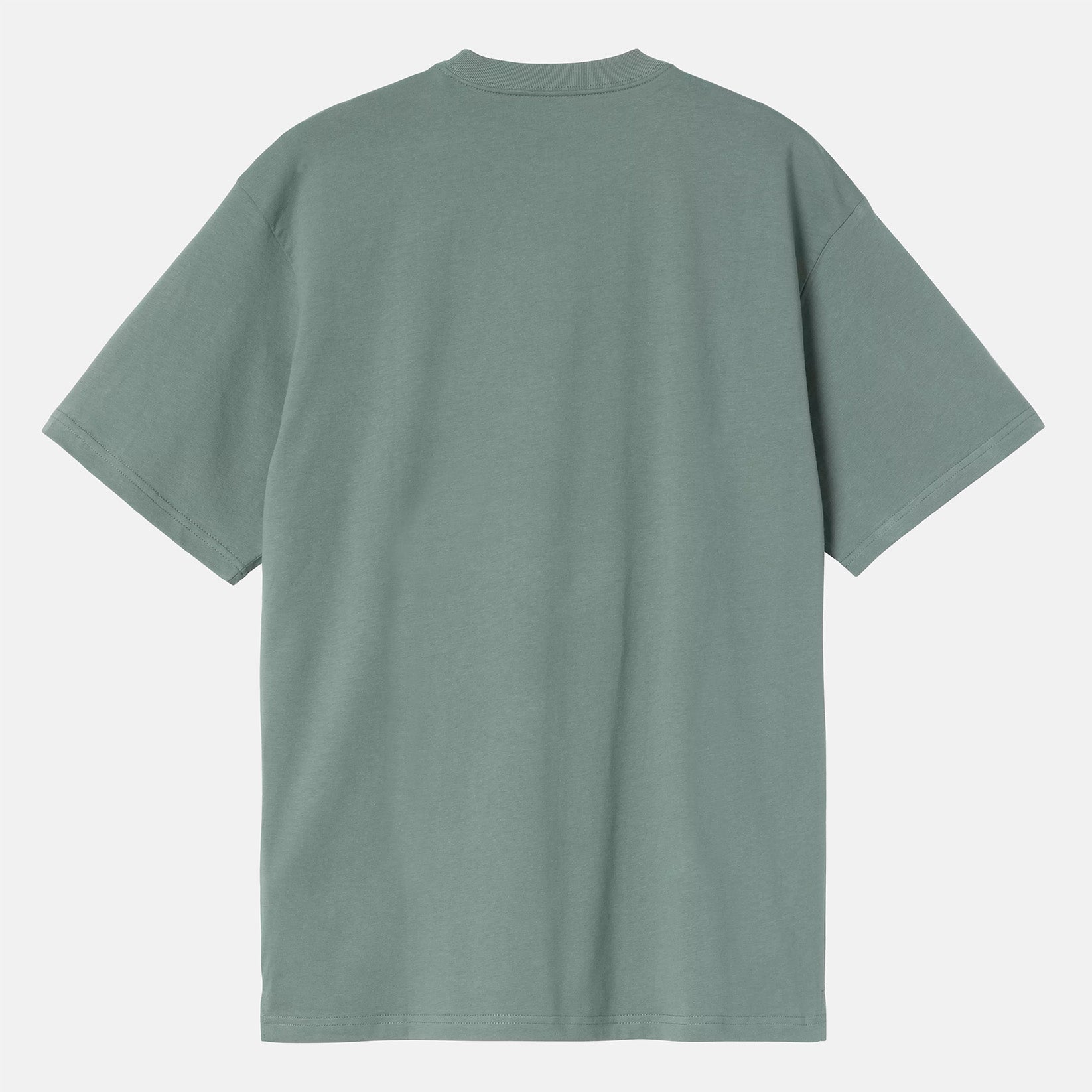 Carhartt WIP Madison T-Shirt - Shady Green / White Grün Bild 2