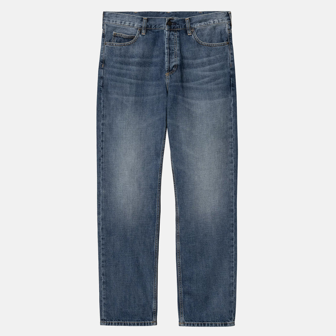 Carhartt WIP Marlow Jeans - Blue Dark Used Wash Blau Bild 2