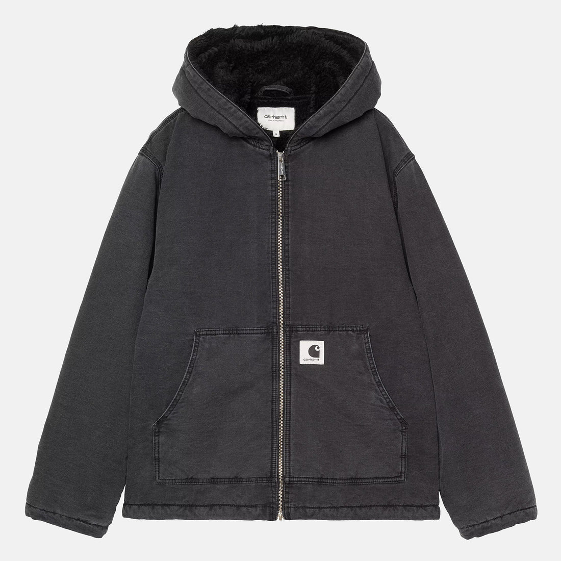 Carhartt WIP Mitch Jacke - Black Dusky Canvas Schwarz Bild 1