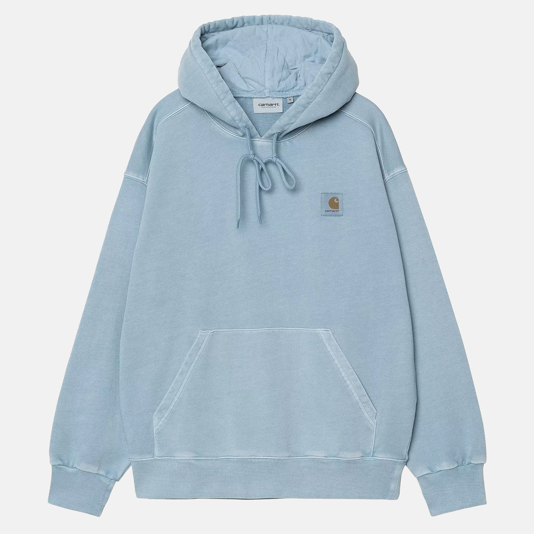 Carhartt WIP Nelson Hoodie - Clay Blue Garment Dyed Clay Blue Bild 1