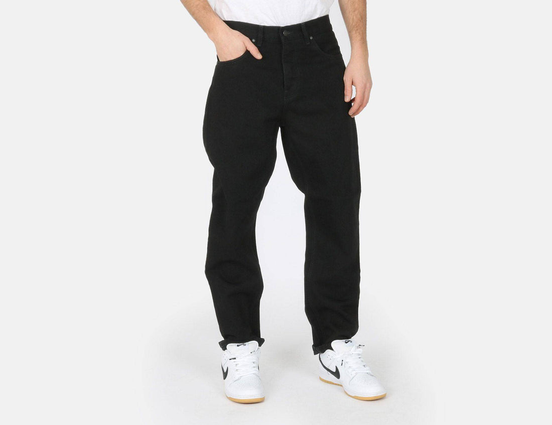 Carhartt WIP Newel Pant - Black One Wash Schwarz Bild 1