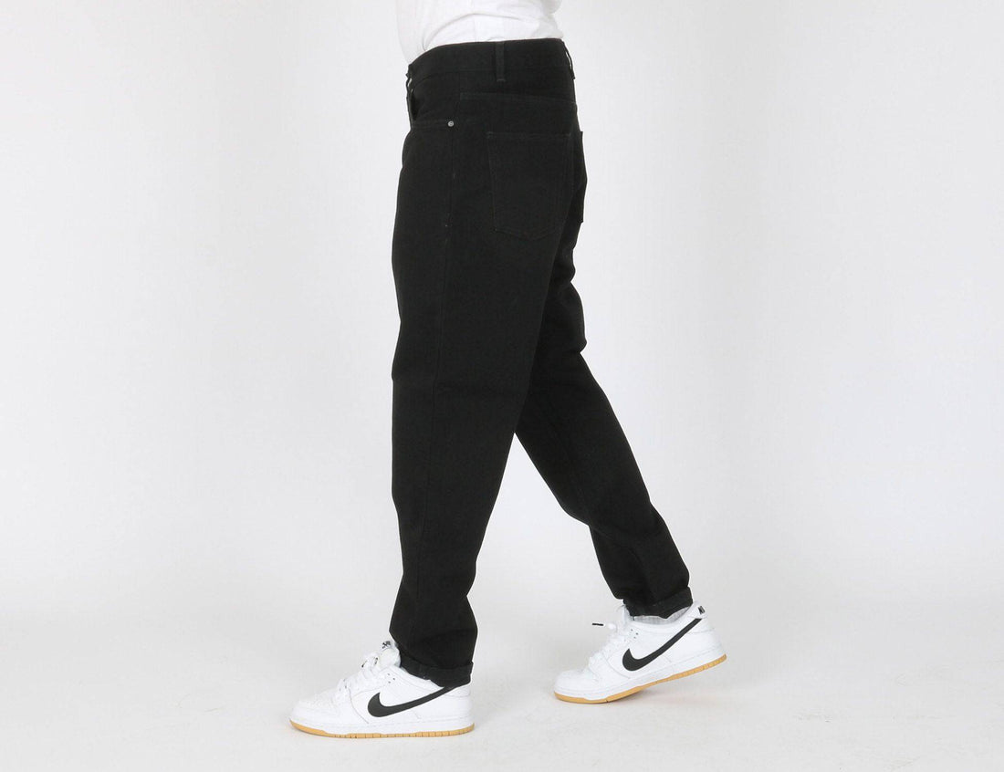Carhartt WIP Newel Pant - Black One Wash Schwarz Bild 2