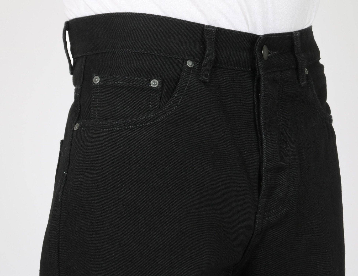 Carhartt WIP Newel Pant - Black One Wash Schwarz Bild 3