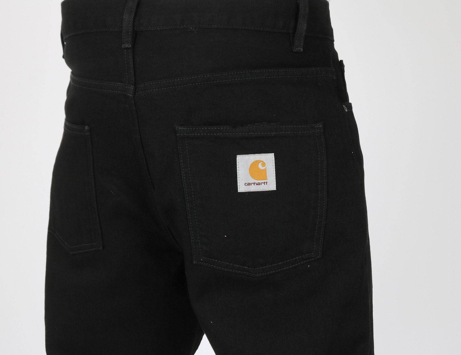Carhartt WIP Newel Pant - Black One Wash Schwarz Bild 4