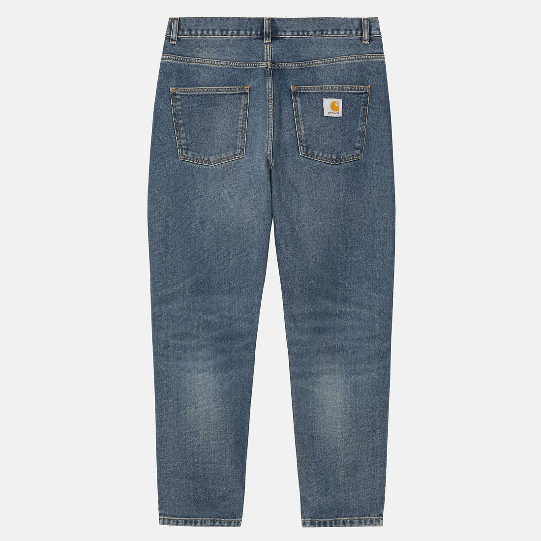 Carhartt WIP Newel Pant - Blue Dark Used Wash Blau Bild 1