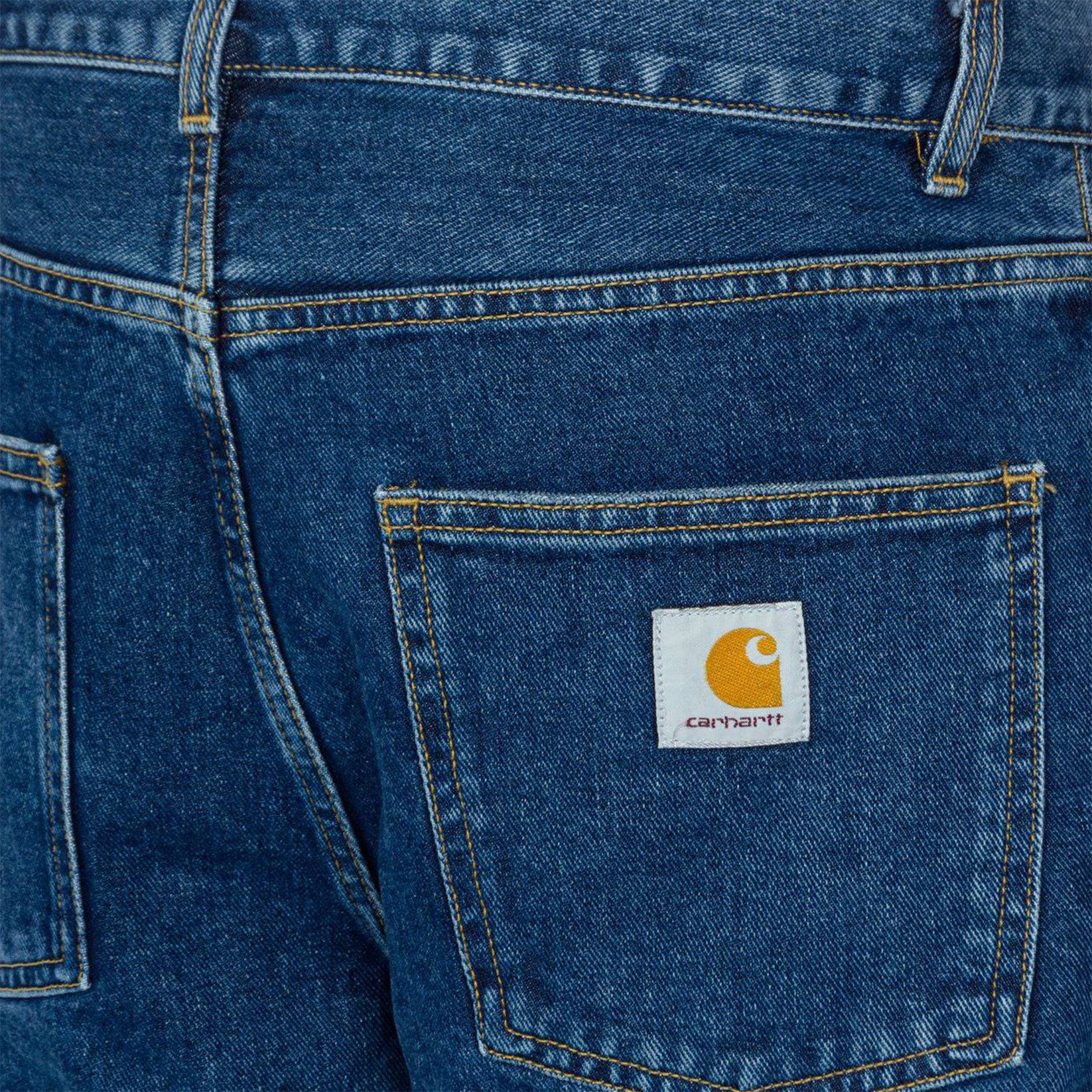 Carhartt WIP Newel Pant - Blue Stoned Washed Blau Bild 4