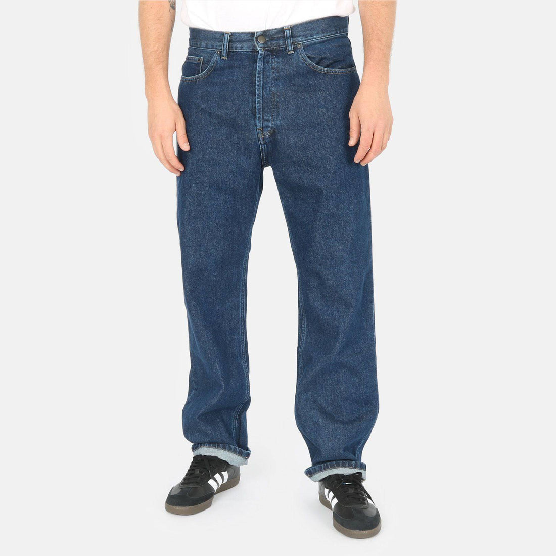 Carhartt WIP Nolan Pant - Blue stone washed Blau Bild 1