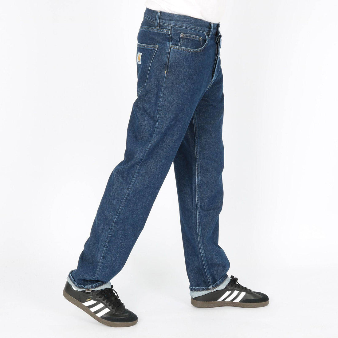 Carhartt WIP Nolan Pant - Blue stone washed Blau Bild 2