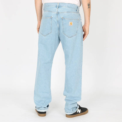 Carhartt WIP Nolan Relaxed Straight Jeans - Blue Bleached Bild 4
