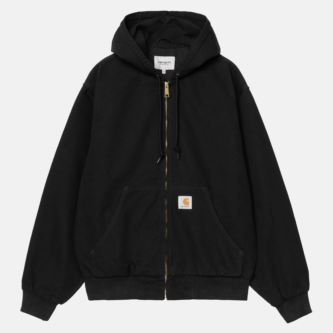 Carhartt WIP OG Active Jacke - Black rinsed Schwarz Bild 1