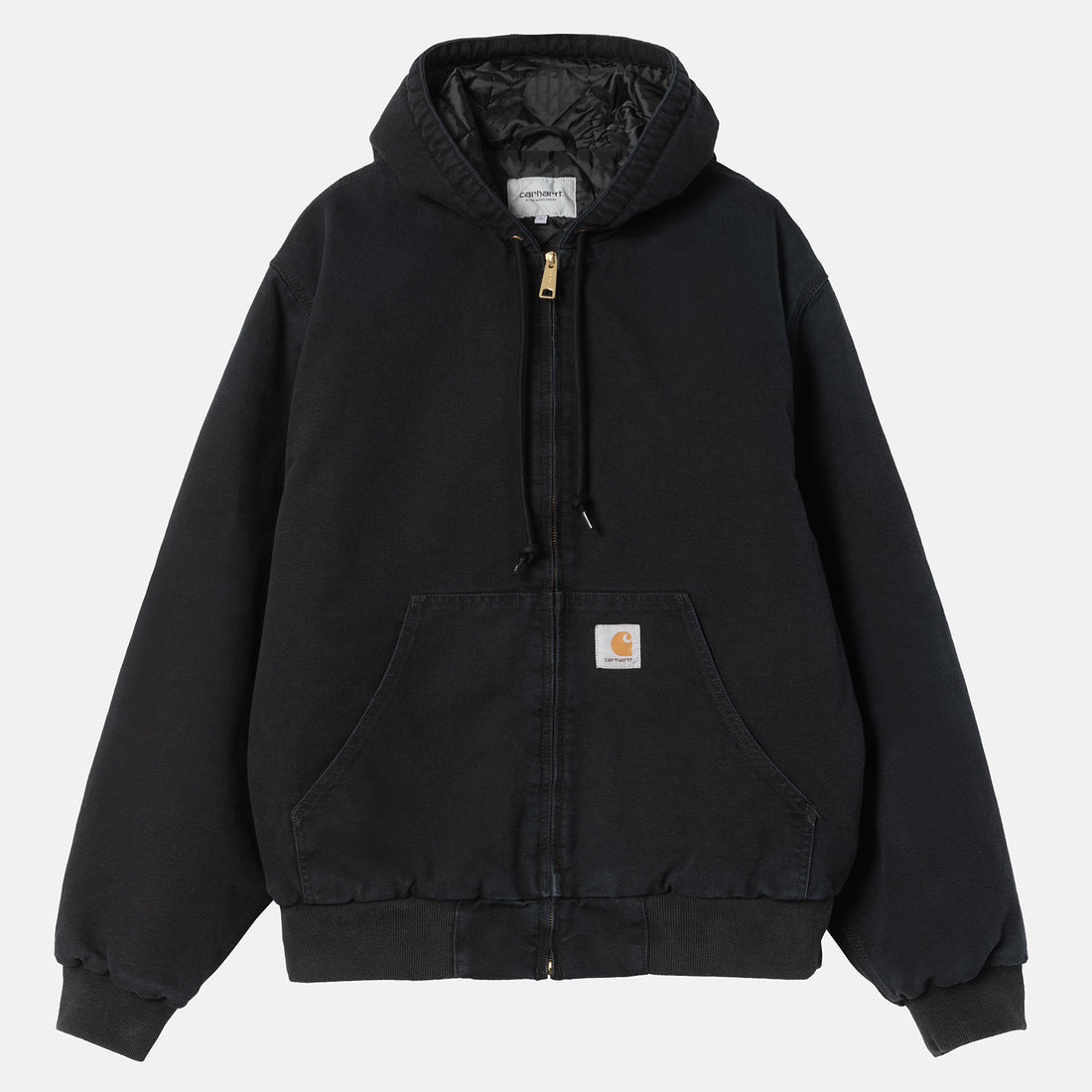 Carhartt WIP OG Active Winter Jacket - Black Stone Canvas Schwarz Bild 1