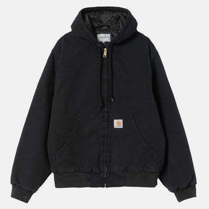 Carhartt WIP OG Active Winter Jacket - Black Stone Canvas Schwarz Bild 1