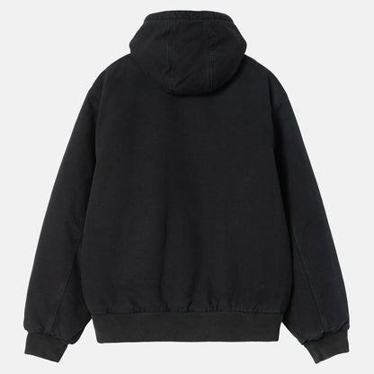 Carhartt WIP OG Active Winter Jacket - Black Stone Canvas Schwarz Bild 2
