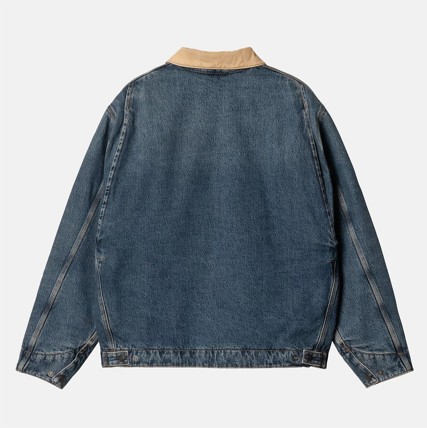 Carhartt WIP OG Detroit Jacke - Blue / Dusty H Brown Blau Bild 2