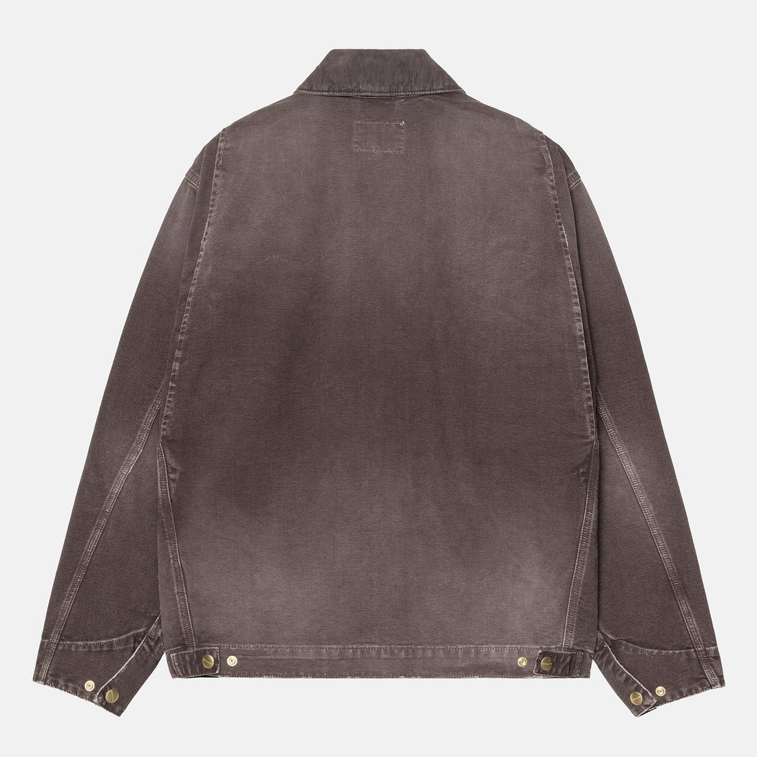 Carhartt WIP OG Detroit Jacke - Tobacco Destroy Wash Braun Bild 2