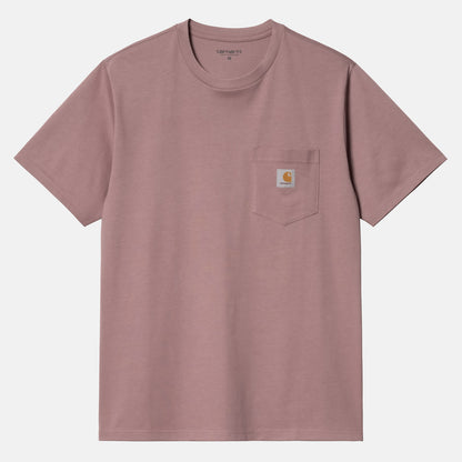 Carhartt WIP Pocket T-Shirt - Daphne Pink Bild 1