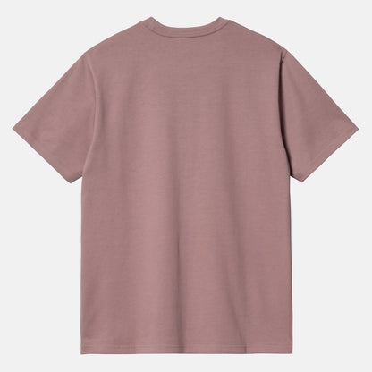 Carhartt WIP Pocket T-Shirt - Daphne Pink Bild 2