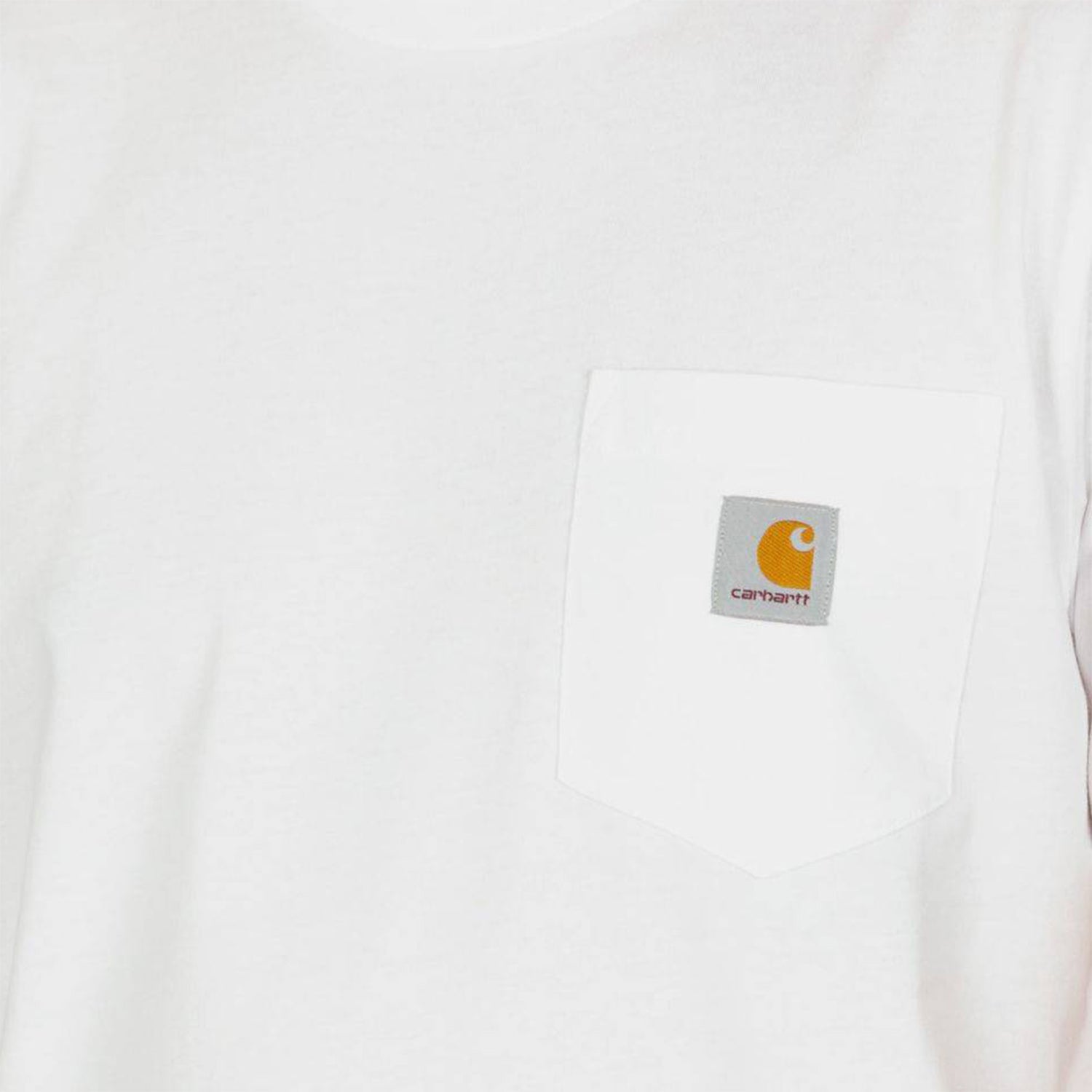 Carhartt WIP Pocket T-Shirt - White Weiß Bild 3