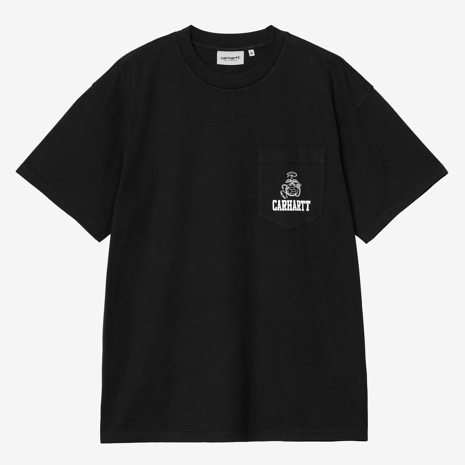 Carhartt WIP Pond Corps Pocket T-Shirt - Black Schwarz Bild 1