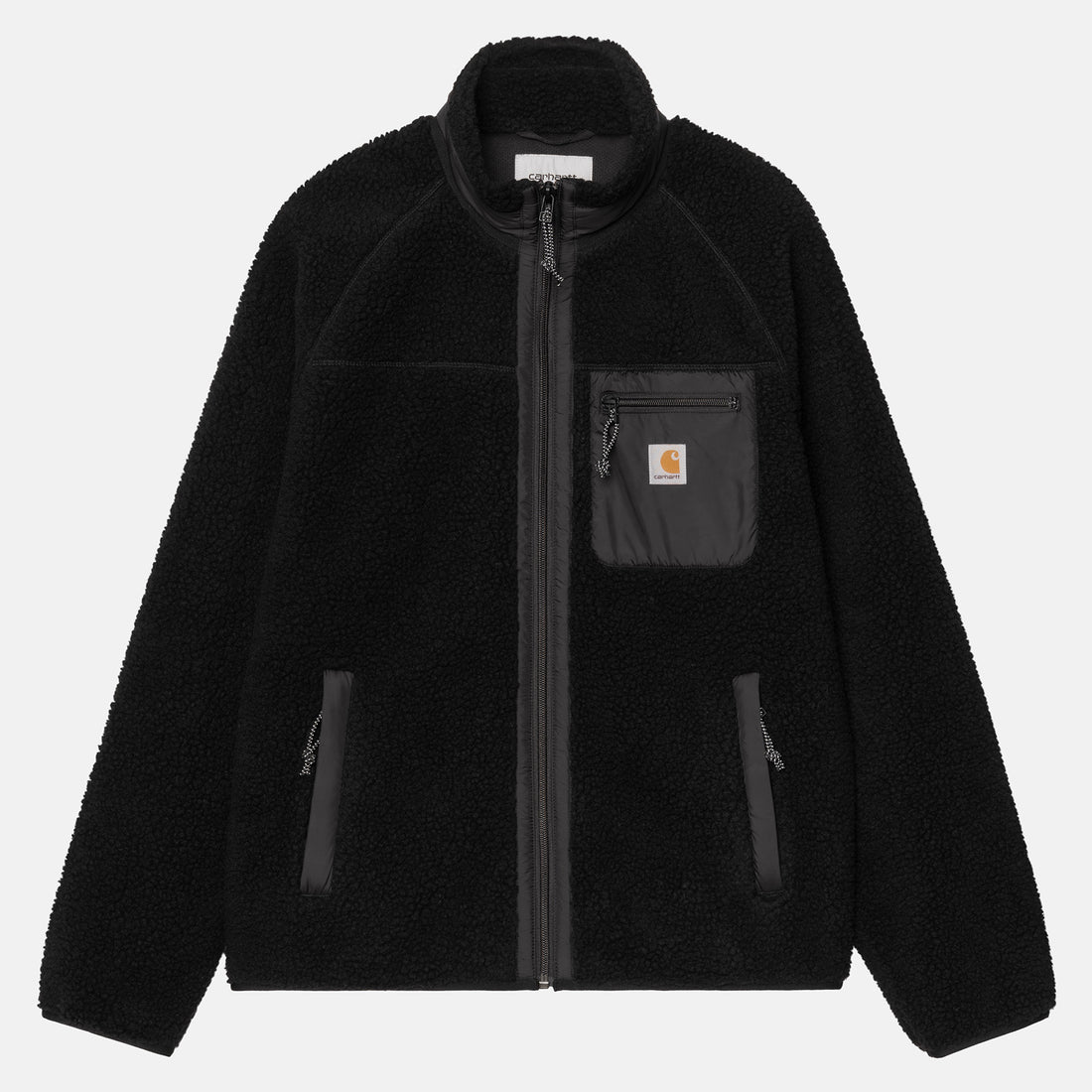 Carhartt WIP Prentis Liner Fleecejacke - Black / Black Schwarz Bild 1