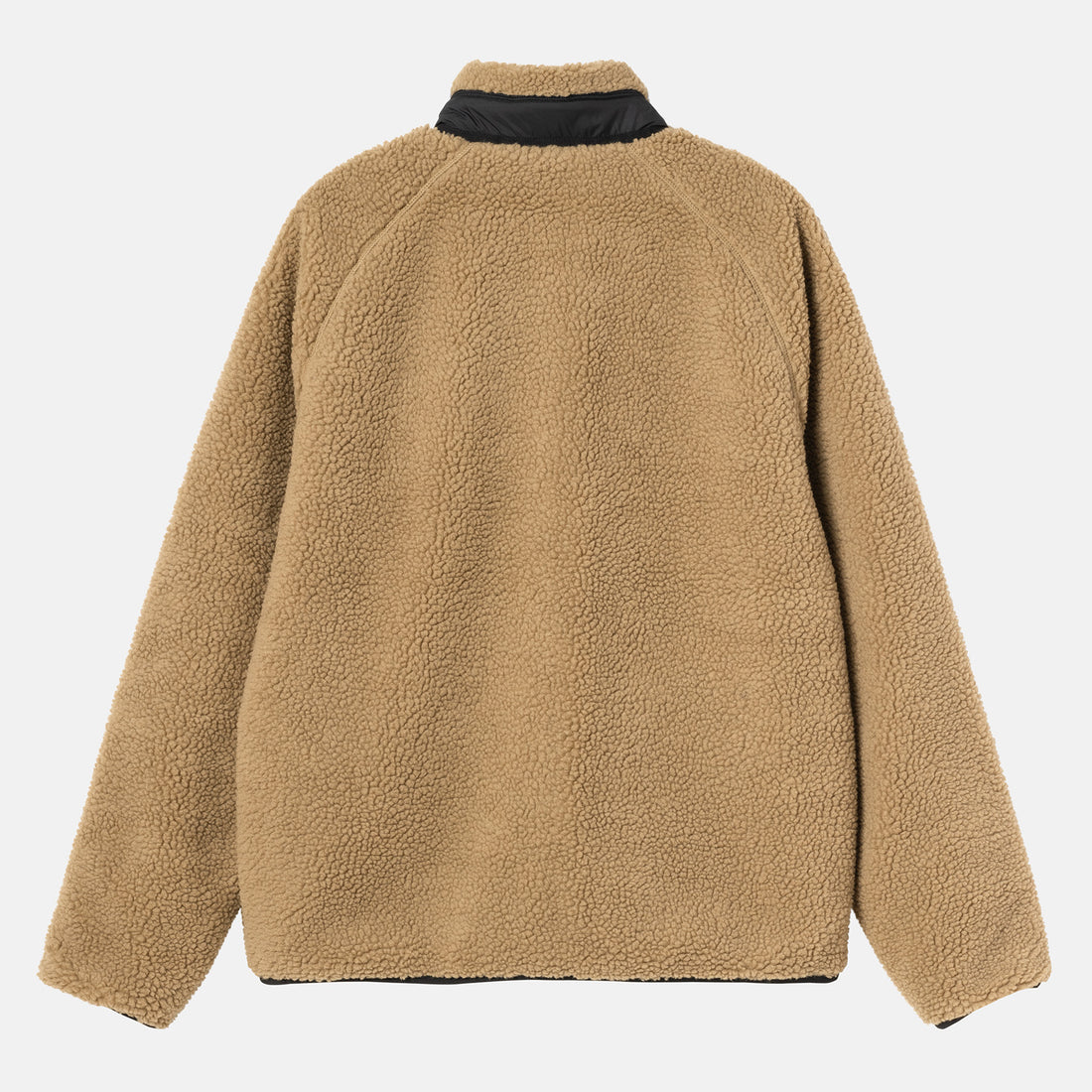 Carhartt WIP Prentis Liner Fleecejacke - Leather / Black Beige Bild 2