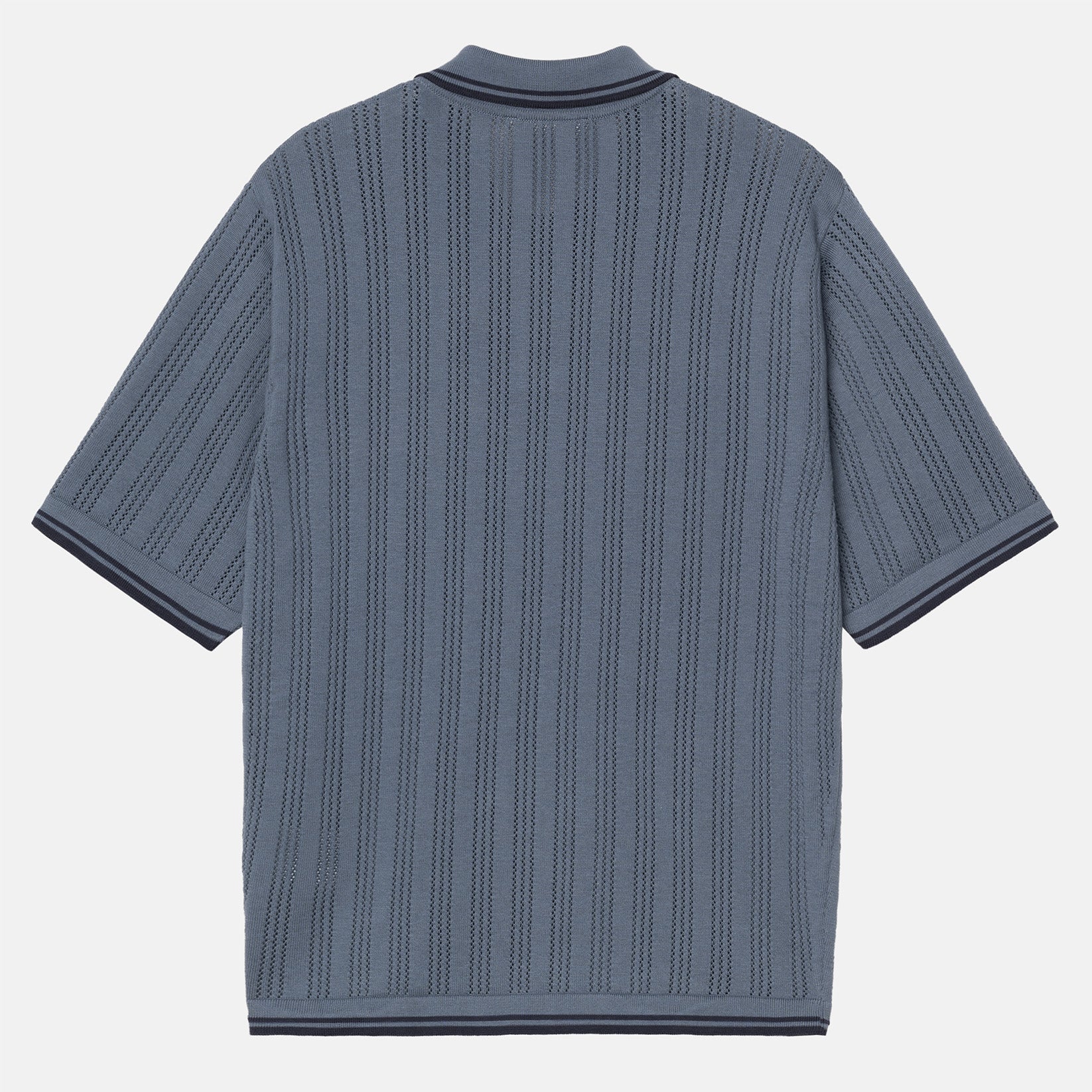 Carhartt WIP Ramsey Polo T-Shirt - Velvet Blue Blau Bild 2