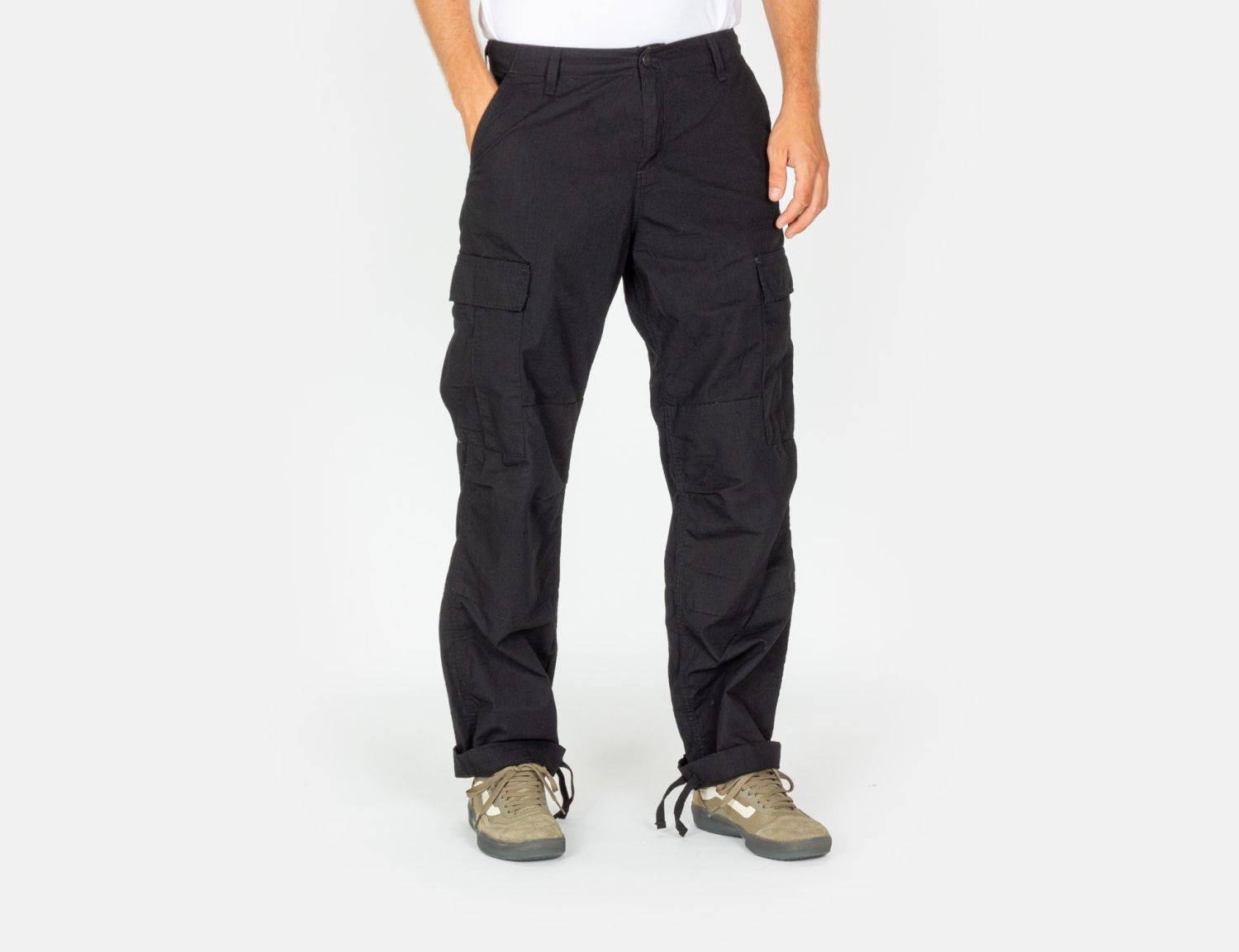 Carhartt WIP Regular Cargo Pant - Black Schwarz Bild 2