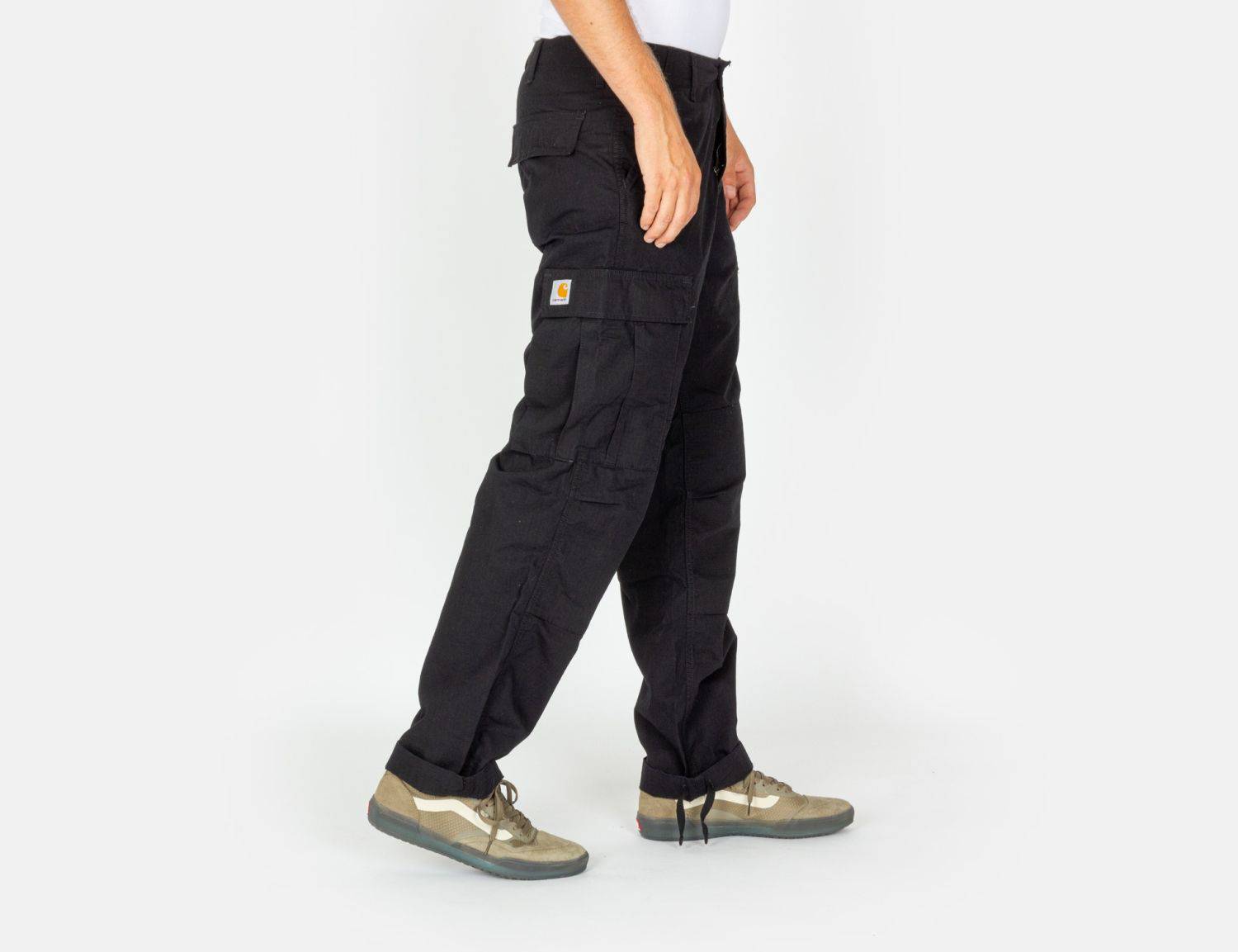 Carhartt WIP Regular Cargo Pant - Black Schwarz Bild 3