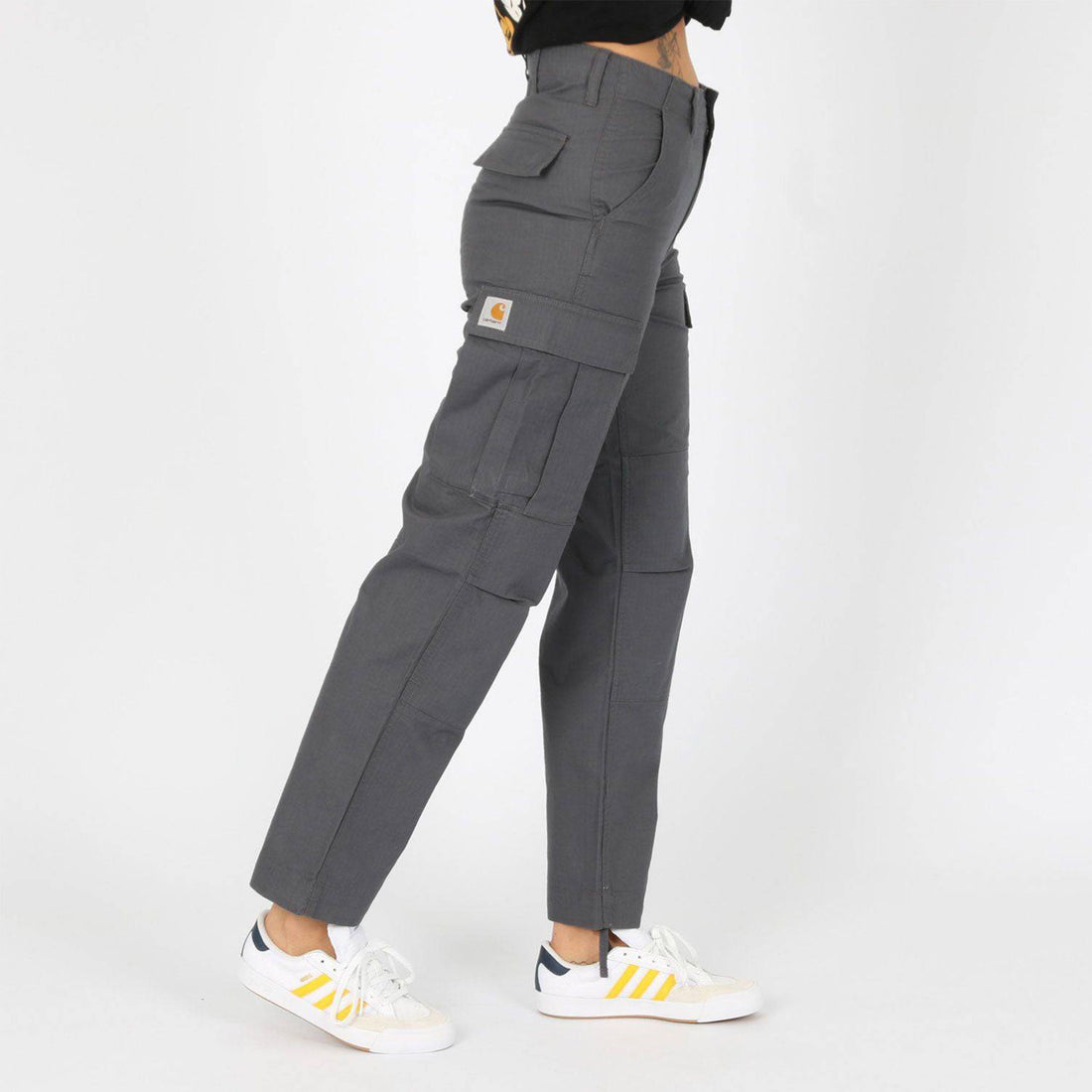 Carhartt WIP Regular Cargo Pant - Zeus rinsed Dunkelblau Bild 2